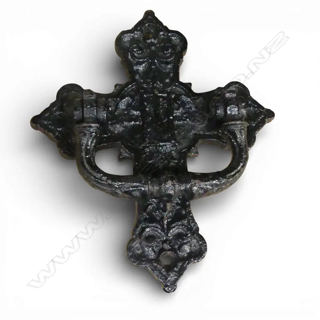 METAL CRUCIFIX DOOR KNOCKER H.190mm Image 1++