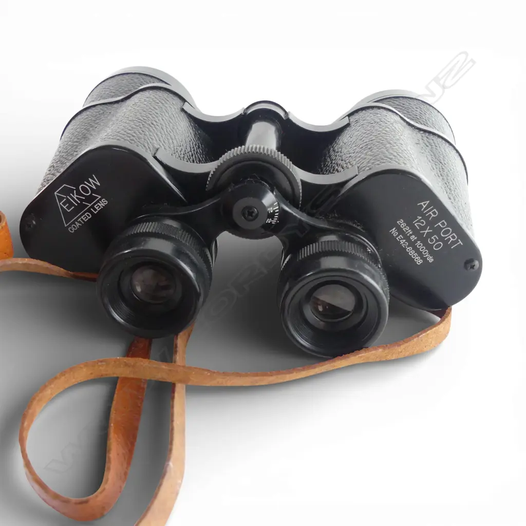 PR EIKOW AIRPORT 12 x 50 CASED BINOCULARS Image 1++