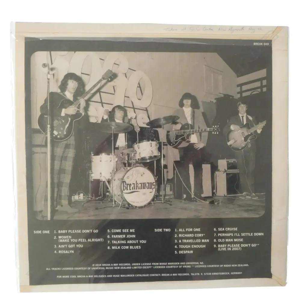 THE BREAKAWAYS ALL FOR ONE SEALED REISSUE ex Midge Marsden Collection Image 1++