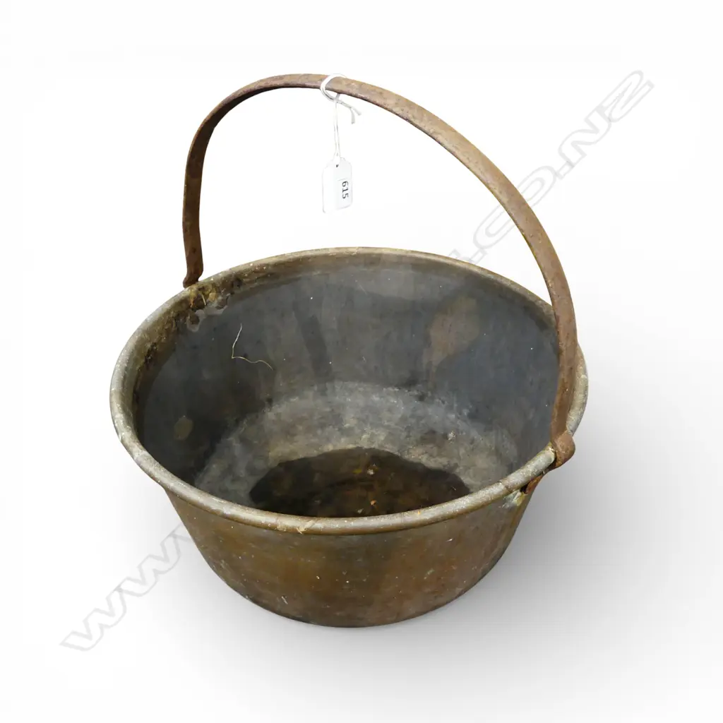 COPPER PRESERVING PAN 380mm dia Image 1++