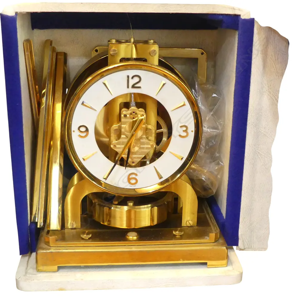 JAEGER LE-COULTRE ATMOS CLOCK, BOXED, REQ ASSEMBLY Image 1++
