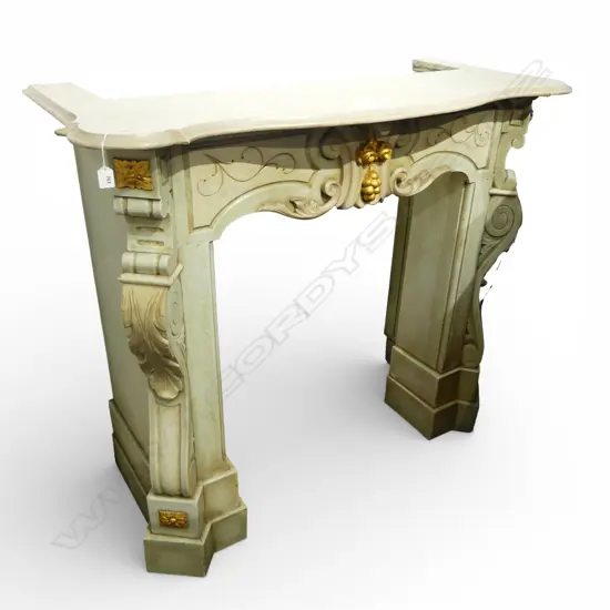 FRENCH PAINTED FIRE SURROUND 1330x560x1140mm