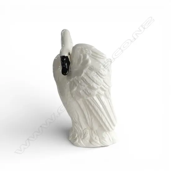 WHITE SWAN VASE H.490mm