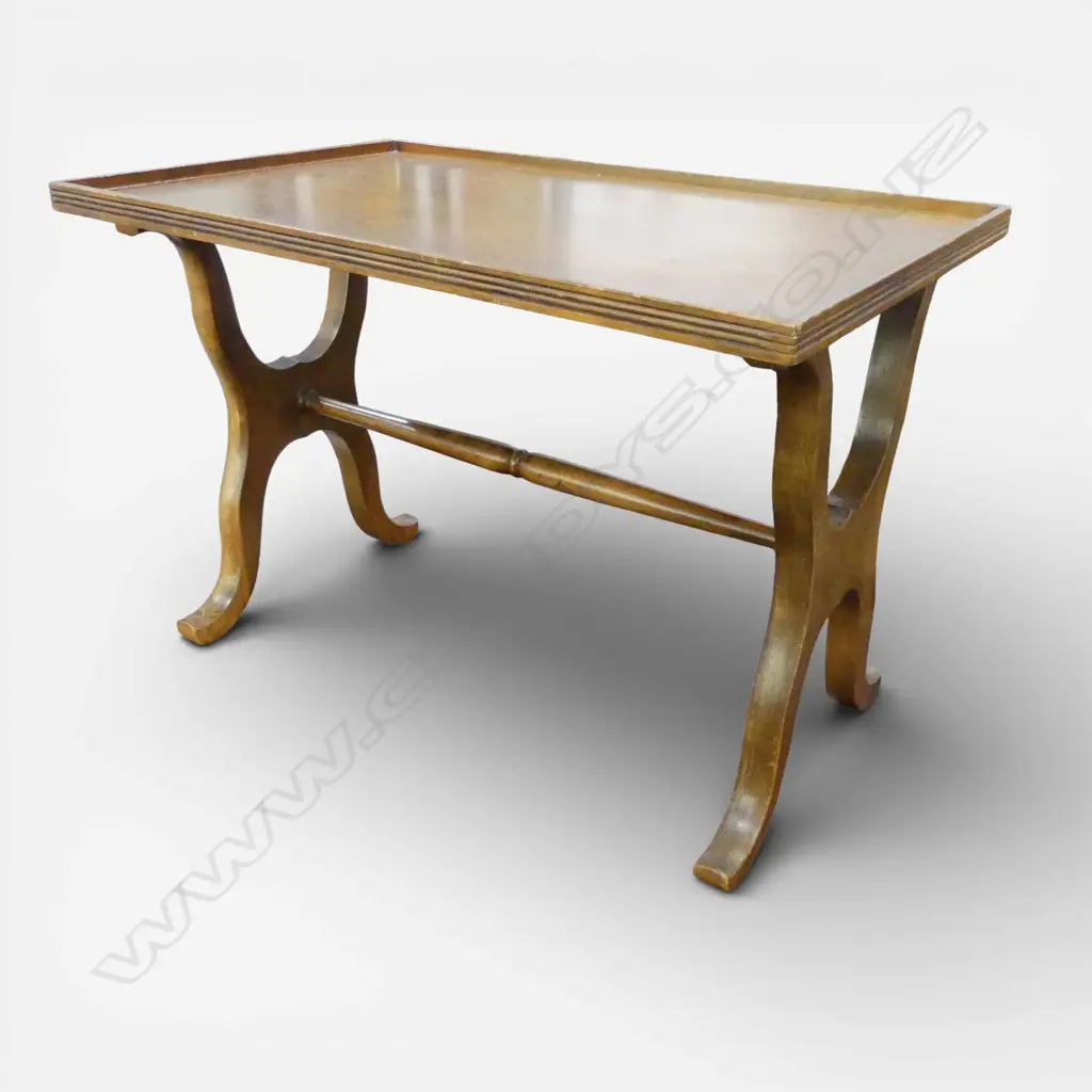 WOODEN SIDE TABLE W.625mm Image 1++