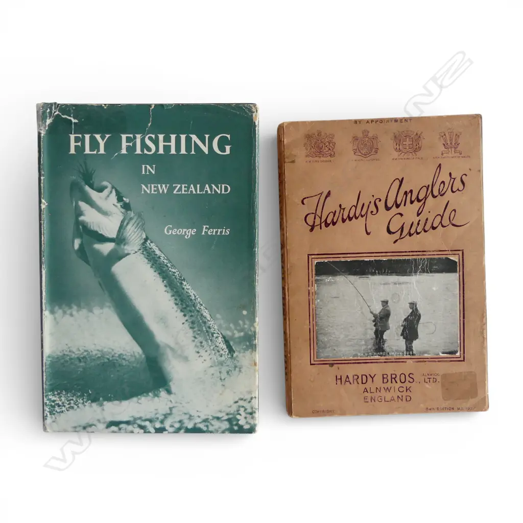 HARDY'S ANGLERS' GUIDE 54th Ed. 1934 + FLY FISHING IN NEW ZEALAND by GEORGE FERRIS Image 1++