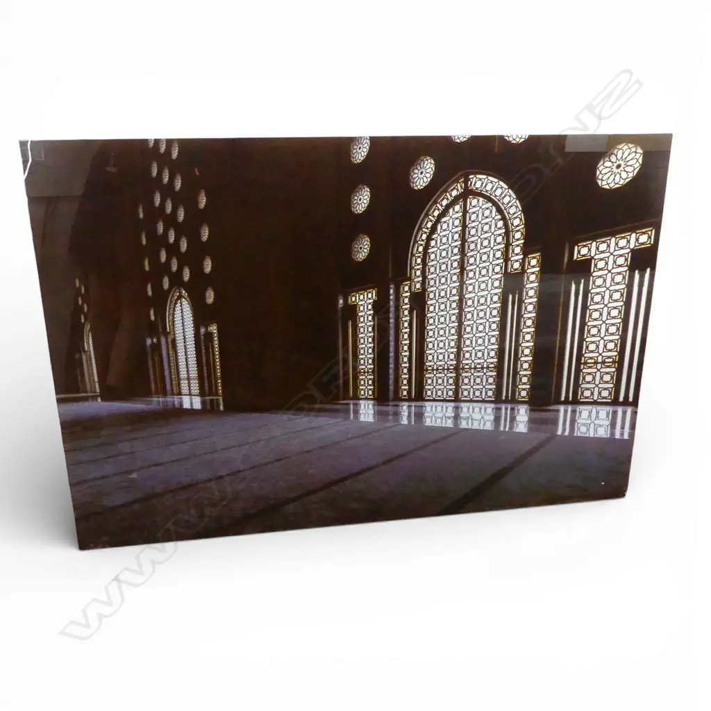 LG PRINT ON GLASS; MOROCCAN INTERIOR 800x1200mm Image 1++