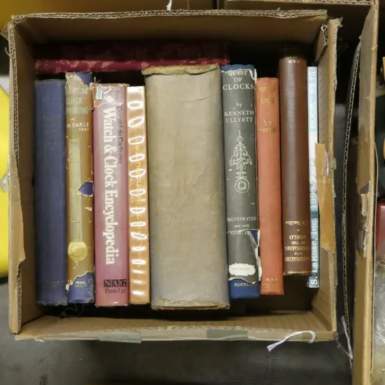 10 BOOKS ON CLOCKS & WATCHES