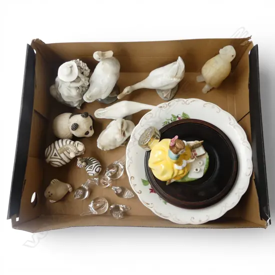 ASST. CHINA INCL. ROYAL DOULTON 'PICNIC' FIGURINE