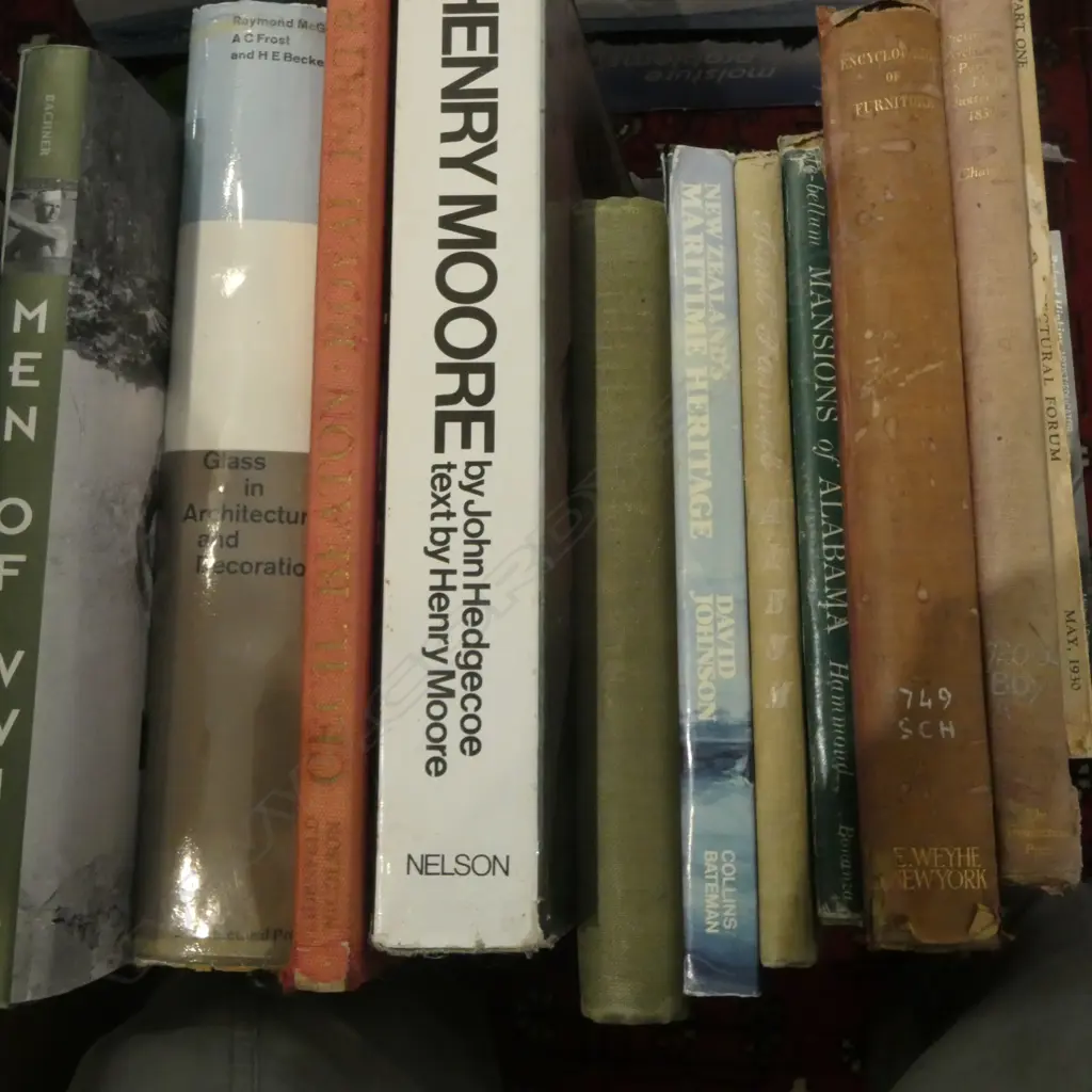 BOOKS; 19/20thC ARCHITECTURE ETC Image 1++