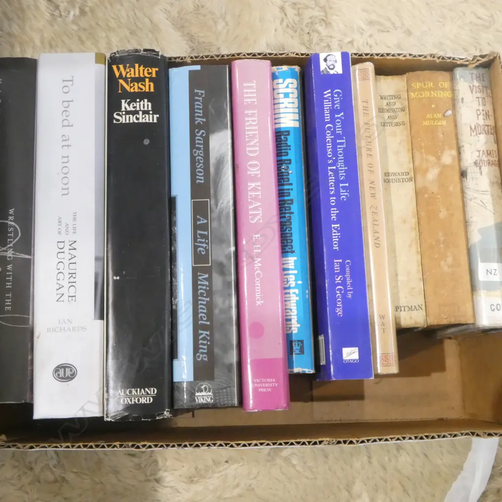 BOOKS; NZ LITERATURE INTEREST Image 1++