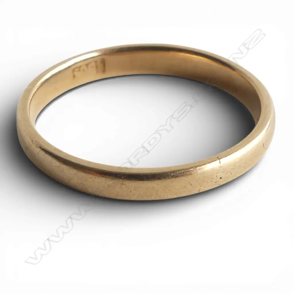 18CT WEDDER, 2.2gms SIZE L1/2 Image 1++