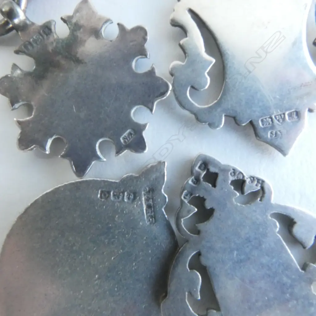 4 STG SILVER MEDALS, 31gms Image 1++