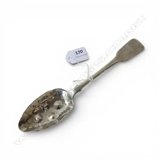 STG SILVER BERRY SPOON, LONDON 1833, 73gms