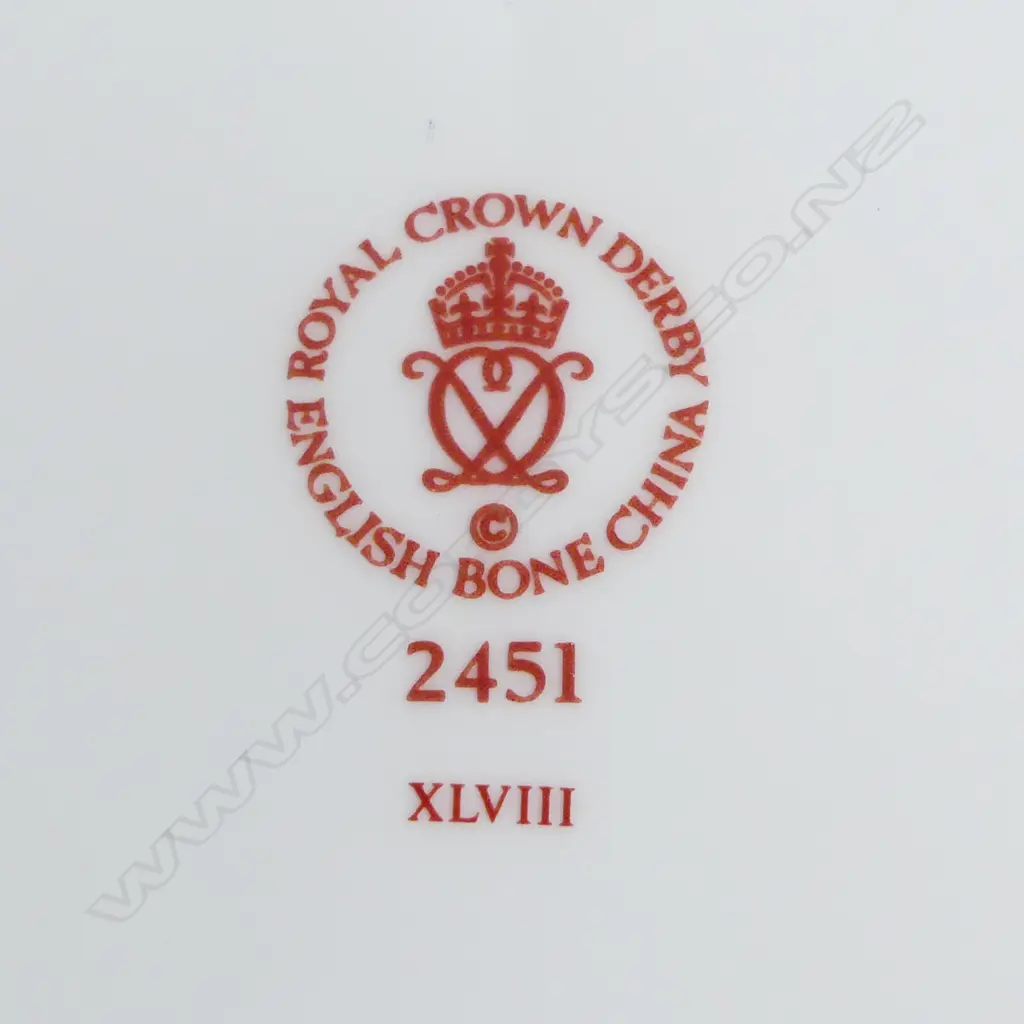 4 ROYAL CROWN DERBY PLATES; 270 - 200mm dia Image 1++