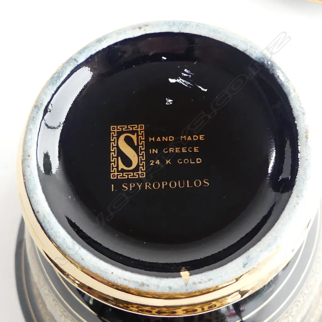 5 PCES CHINA; 3 GREEK I. SPYROPOULOS PCES, CAT HEAD & ROYAL ALBERT HEART BOWL Image 1++