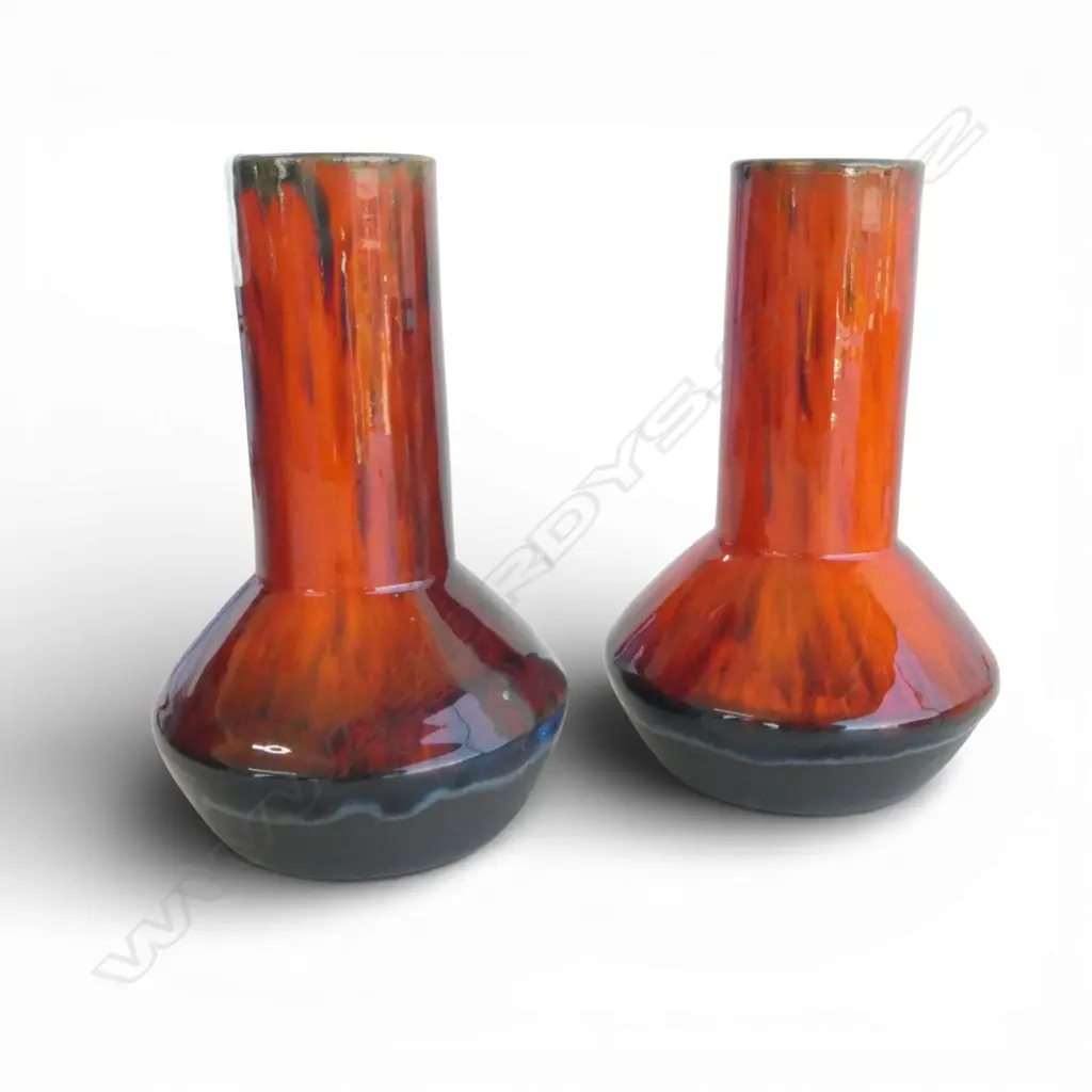 PR RETRO STUDIO POTTERY VASES BY ERNST DENMARK H.170mm Image 1++