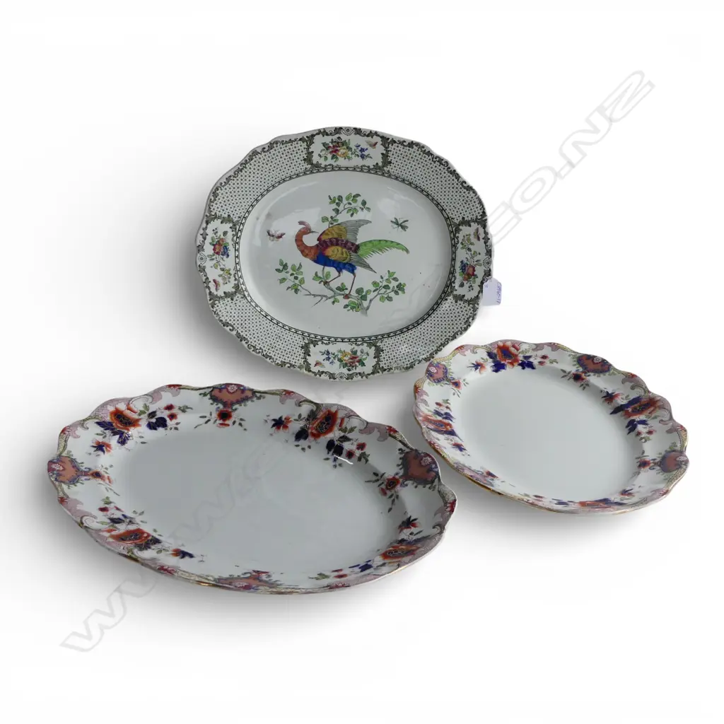 3 ASHETS; 2 ROYAL DOULTON + 1 CAULDON W.460mm Image 1++