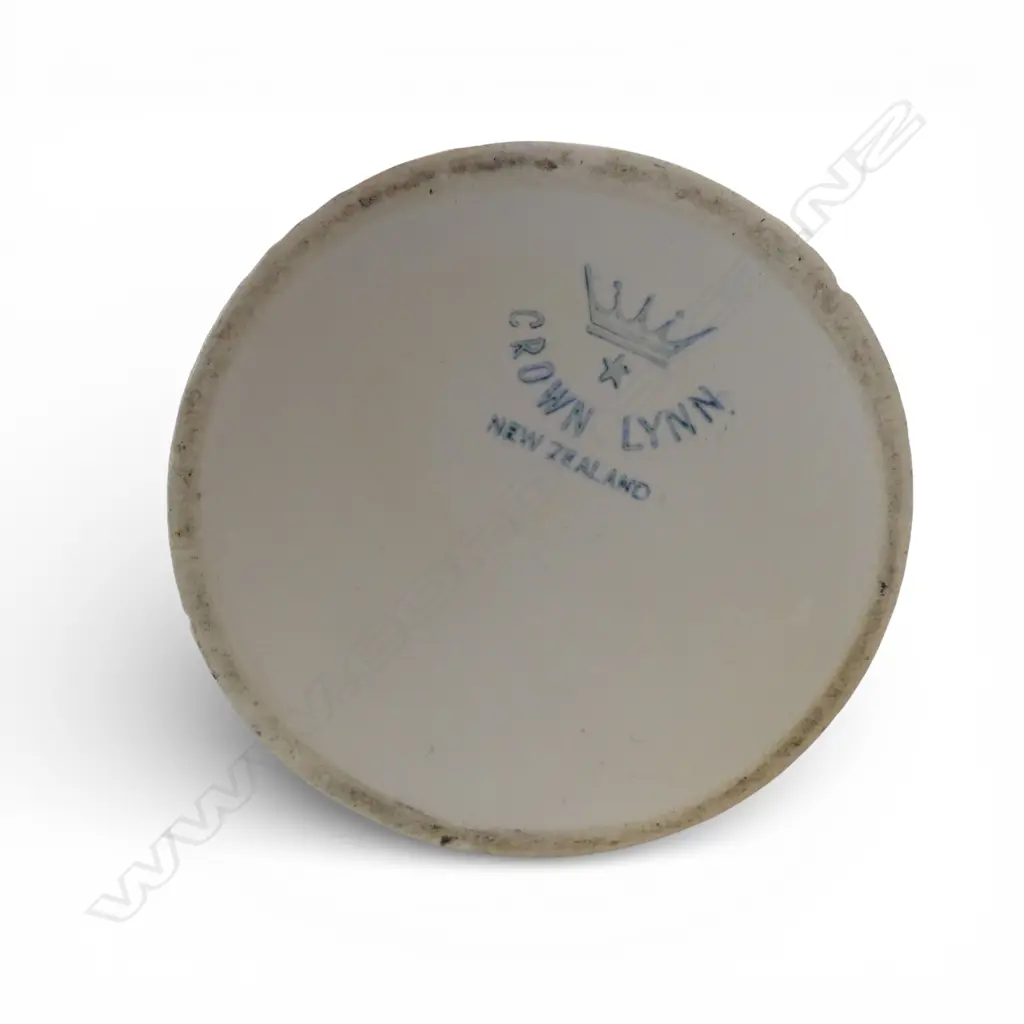 CROWN LYNN SPECIMAN VASE + EARLY N.Z. POTTERY JUG H.215mm Image 1++