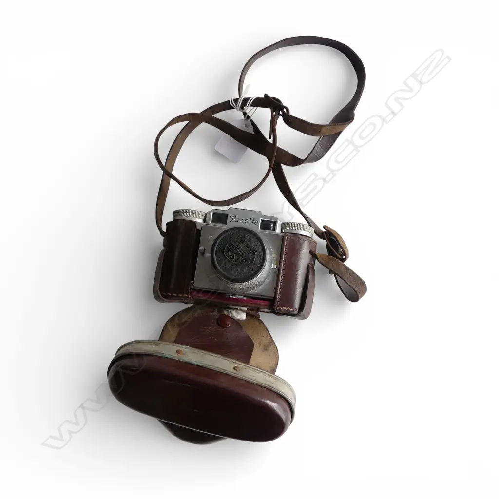 VIN BRAUN PAXETTE LEATHER CASED 35MM CAMERA Image 1++