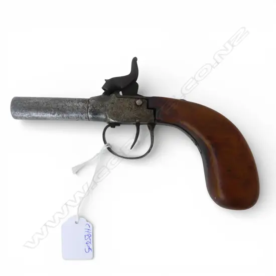 c.19thC BLACK POWDER PISTOL