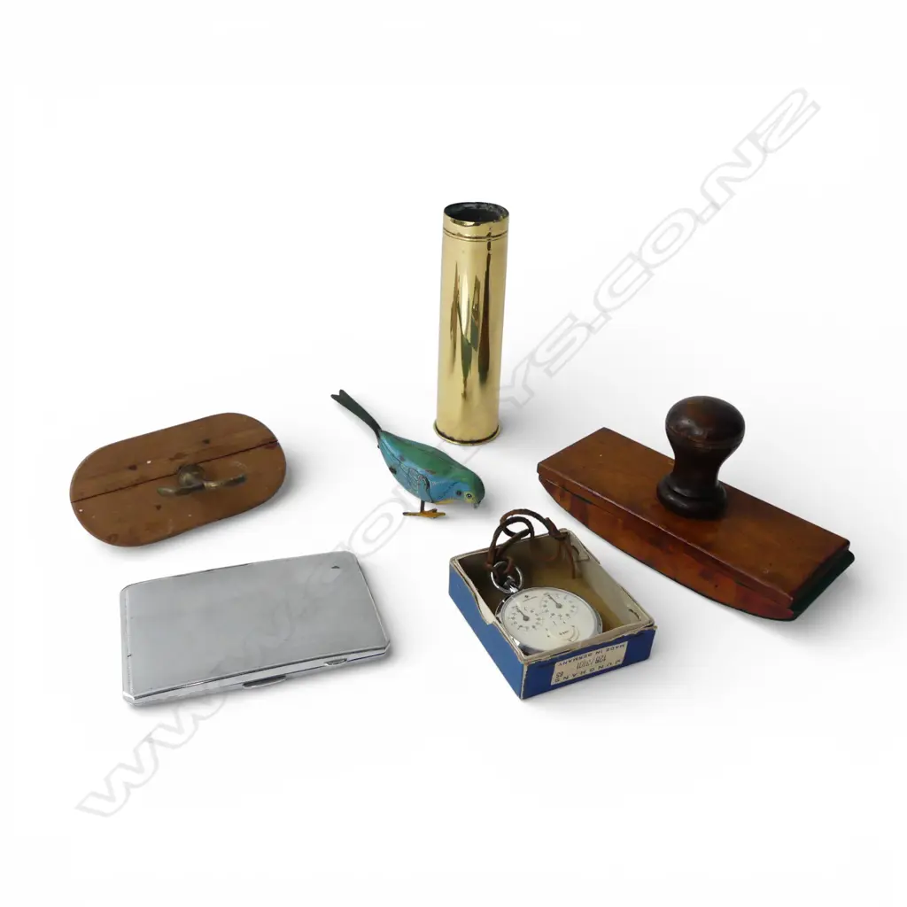 ASST. VINTAGE COLLECTABLES; JUNGHANS STOPWATCH, CASING, etc Image 1++