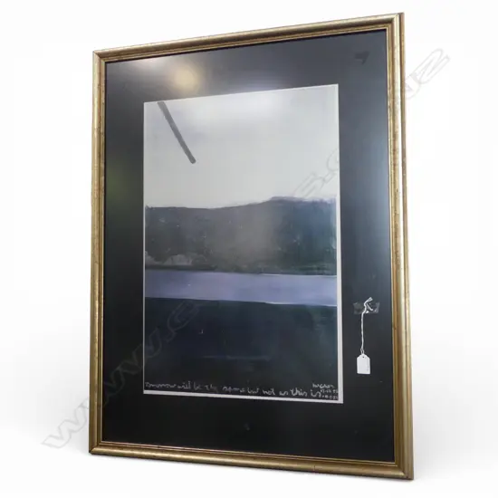 COLIN MCCAHON 'TOMORROW WILL BE THE SAME...' REPRODUCTION POSTER PRINT 600 X 400 MM