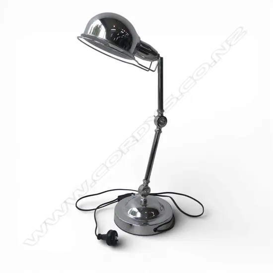 CHROME DESK LAMP 