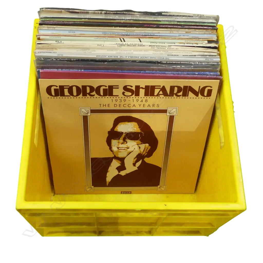ASST. JAZZ LPs GEORGE SHEARING, ARTIE SHAW, BUD SHANK, etc Provenance: Ex Collection Wellington Choy Image 1++