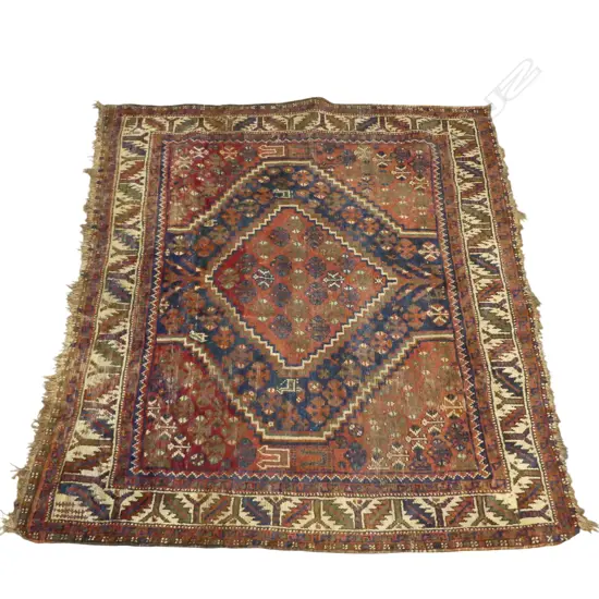 HAND KNOTTED ALL WOOL RUG 1200x1370mm