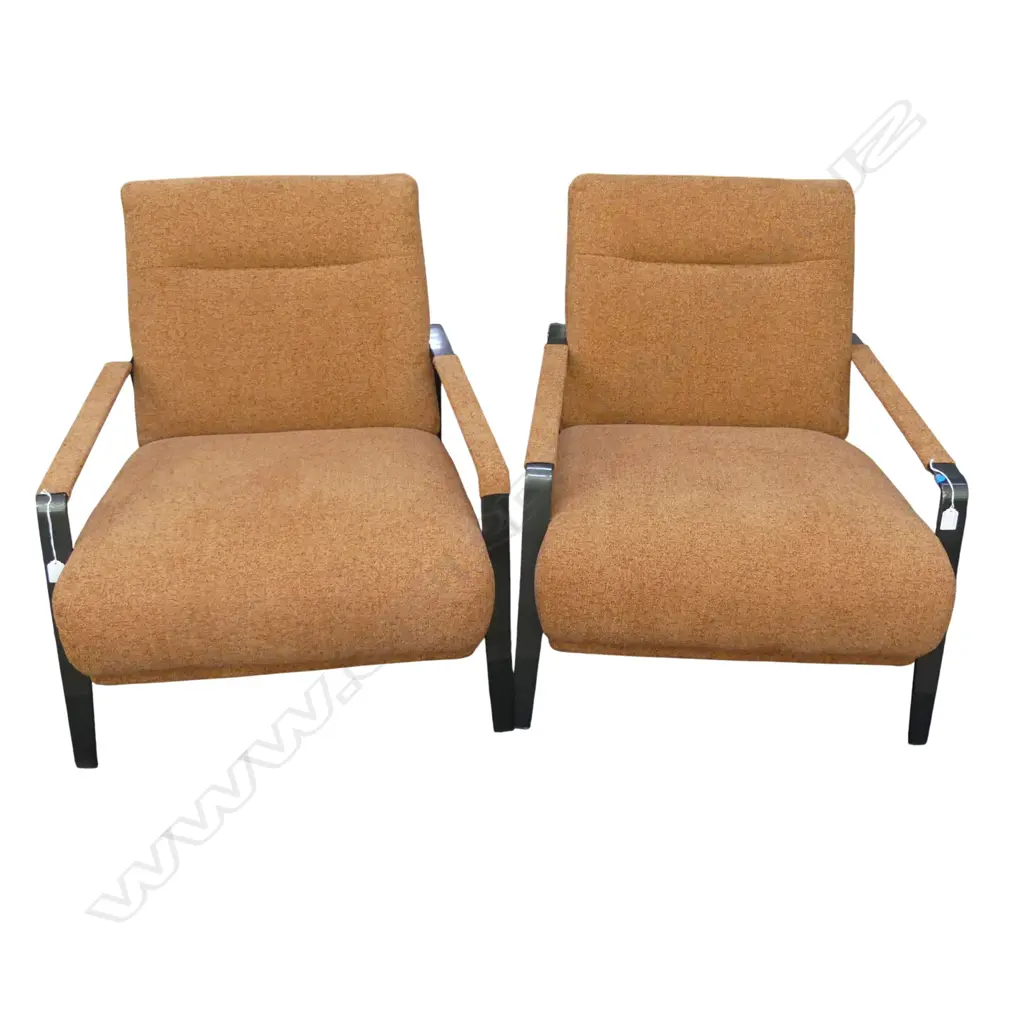 PR CONTEMPORARY UPHOLSTERED ARMCHAIRS 700x980x800mm Image 1++