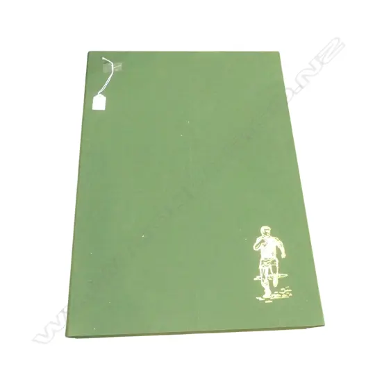 LG CASED RUGBY BOOK 'THE VISITORS' MOA 1990 63/1200 570x420mm