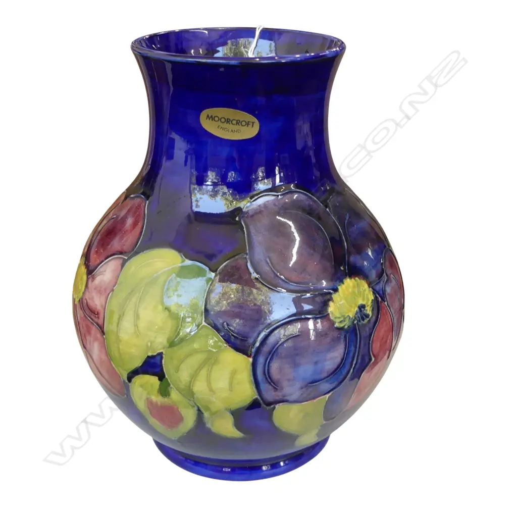 LG MOORCRAFT DAHLIA DECORATED VASE H.240mm Image 1++