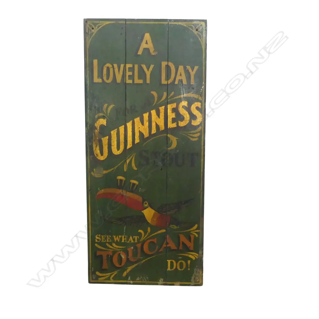 GUINNESS SIGN 760x340mm Image 1++