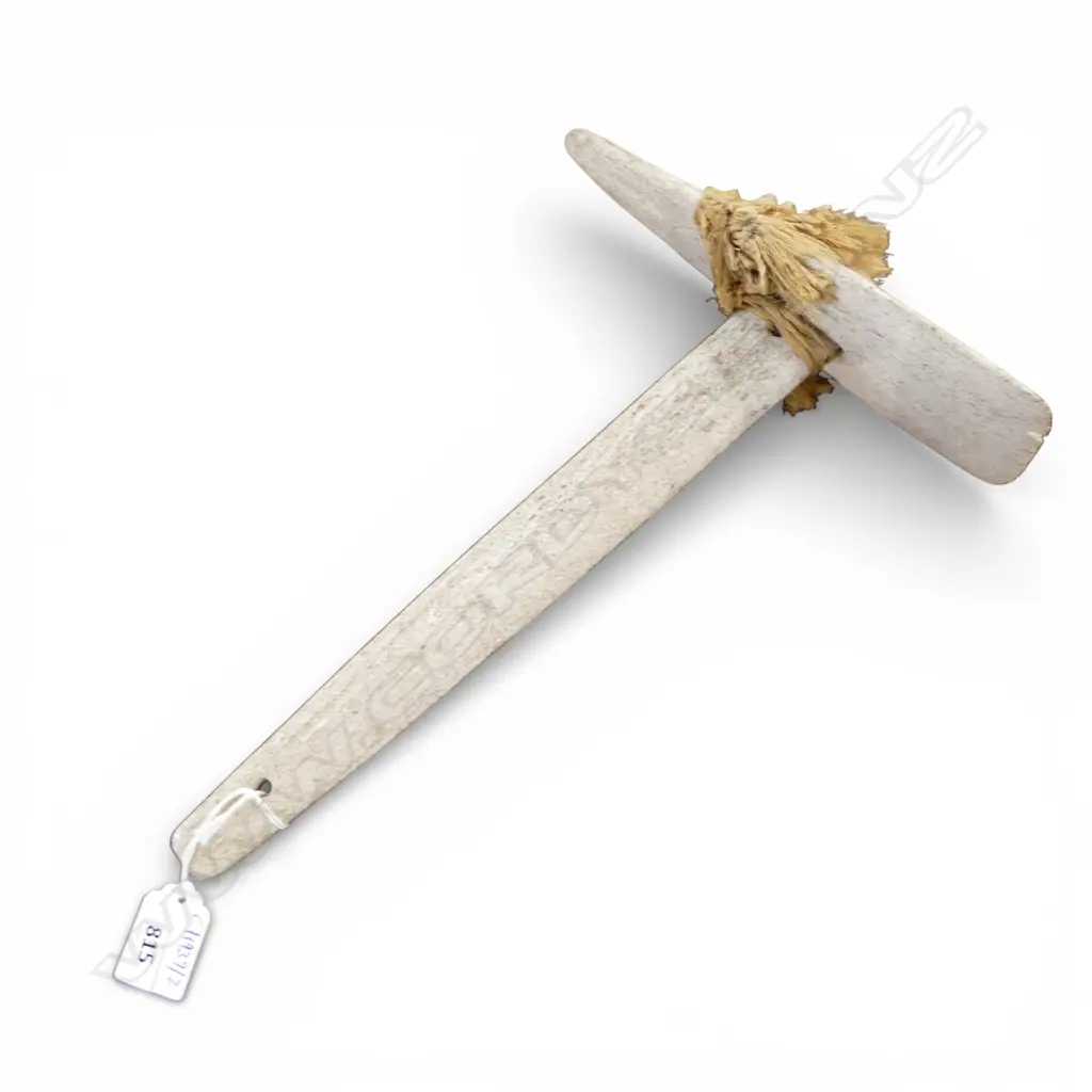 CONTEMPORARY WHALE BONE ADZE H.330mm Image 1++