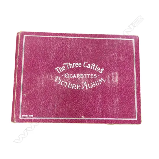 CIG. CARD PICTURE ALBUM: ALL BLACKS (rare) + EARLY 20thC N.Z., MOTOR VEHICLES, CRICKET etc