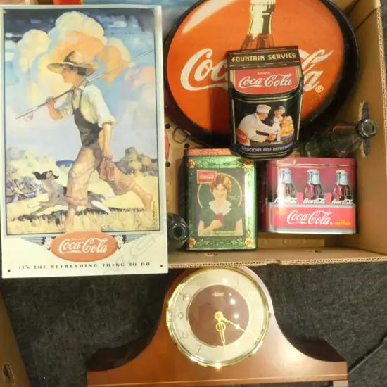 ASST. COCA COLA TINS ETC