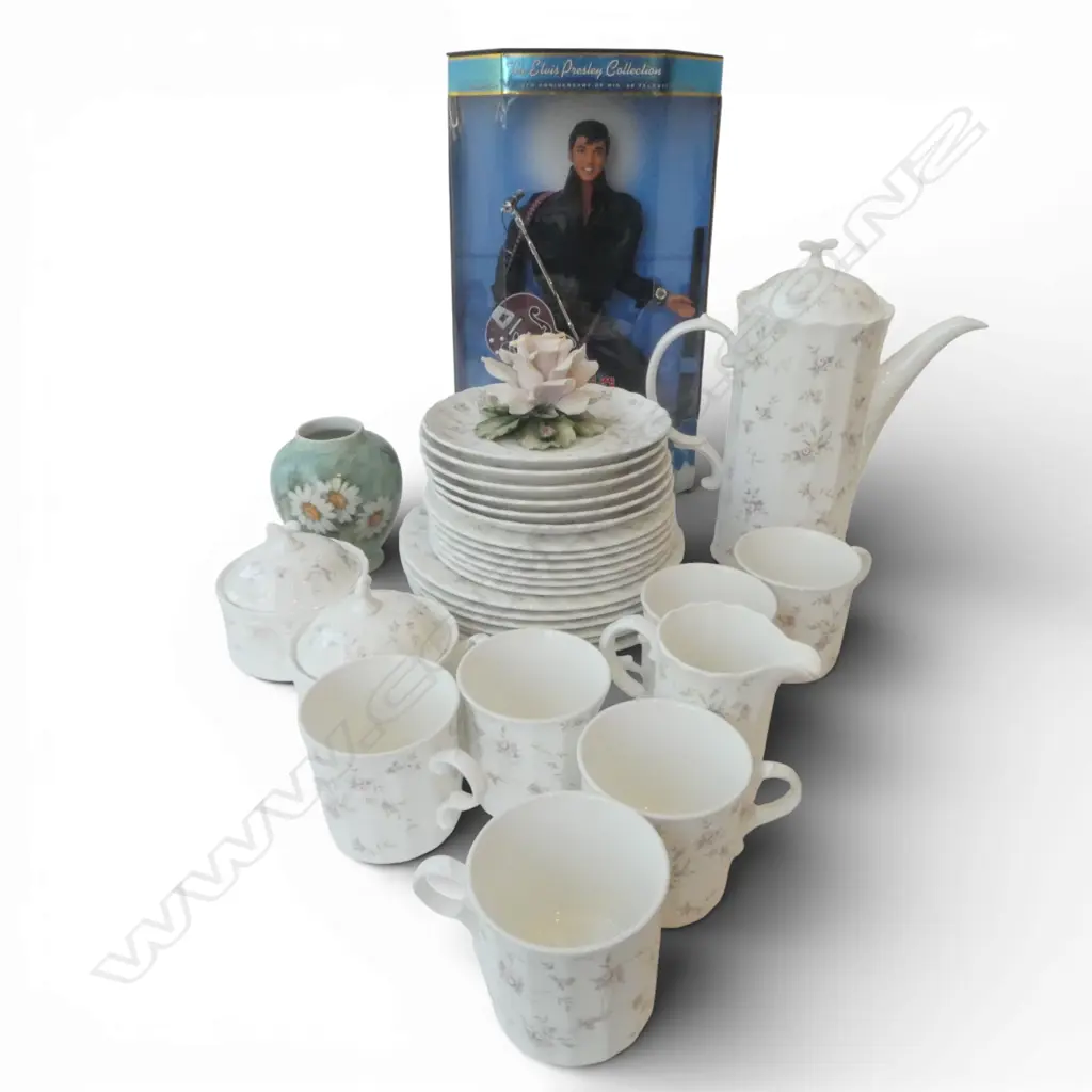 MIKASA 'MAXIMA' TEA SET, MATTEL ELVIS BOXED TOY ETC Image 1++