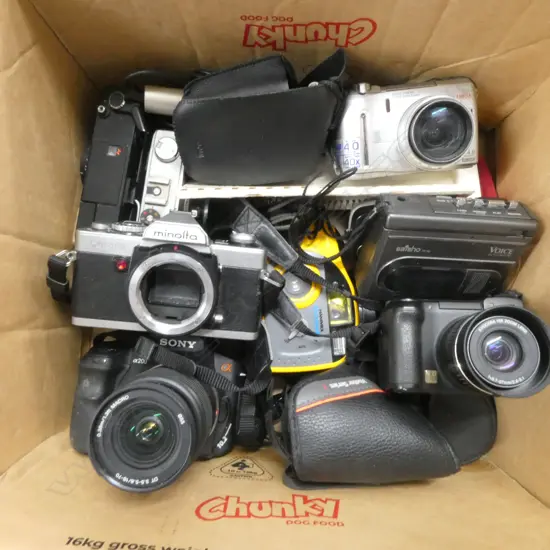 ASST. CAMERAS & CAMERA GEAR etc