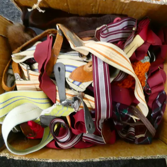 ASST. CUMMERBUNDS, BRACES ETC