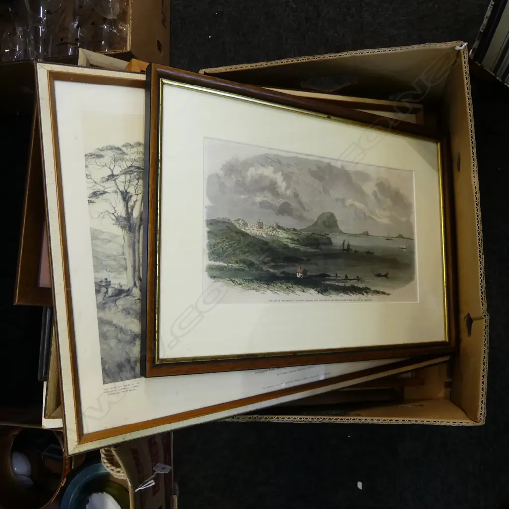 ASST. ARTWORKS; HISTORICAL NZ PRINTS ETC Image 1++
