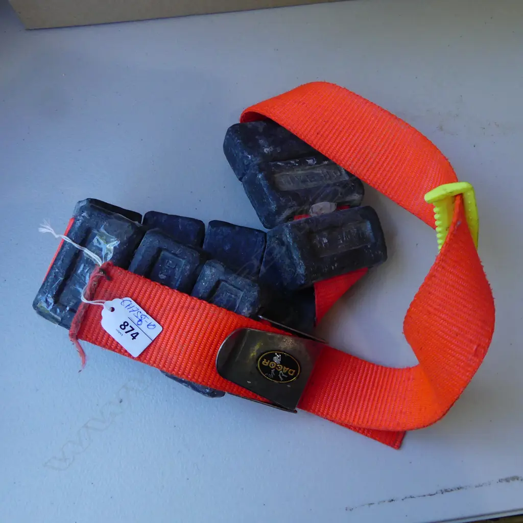 DACOR DIVERS WEIGHT BELT 9.4kg  Image 1++