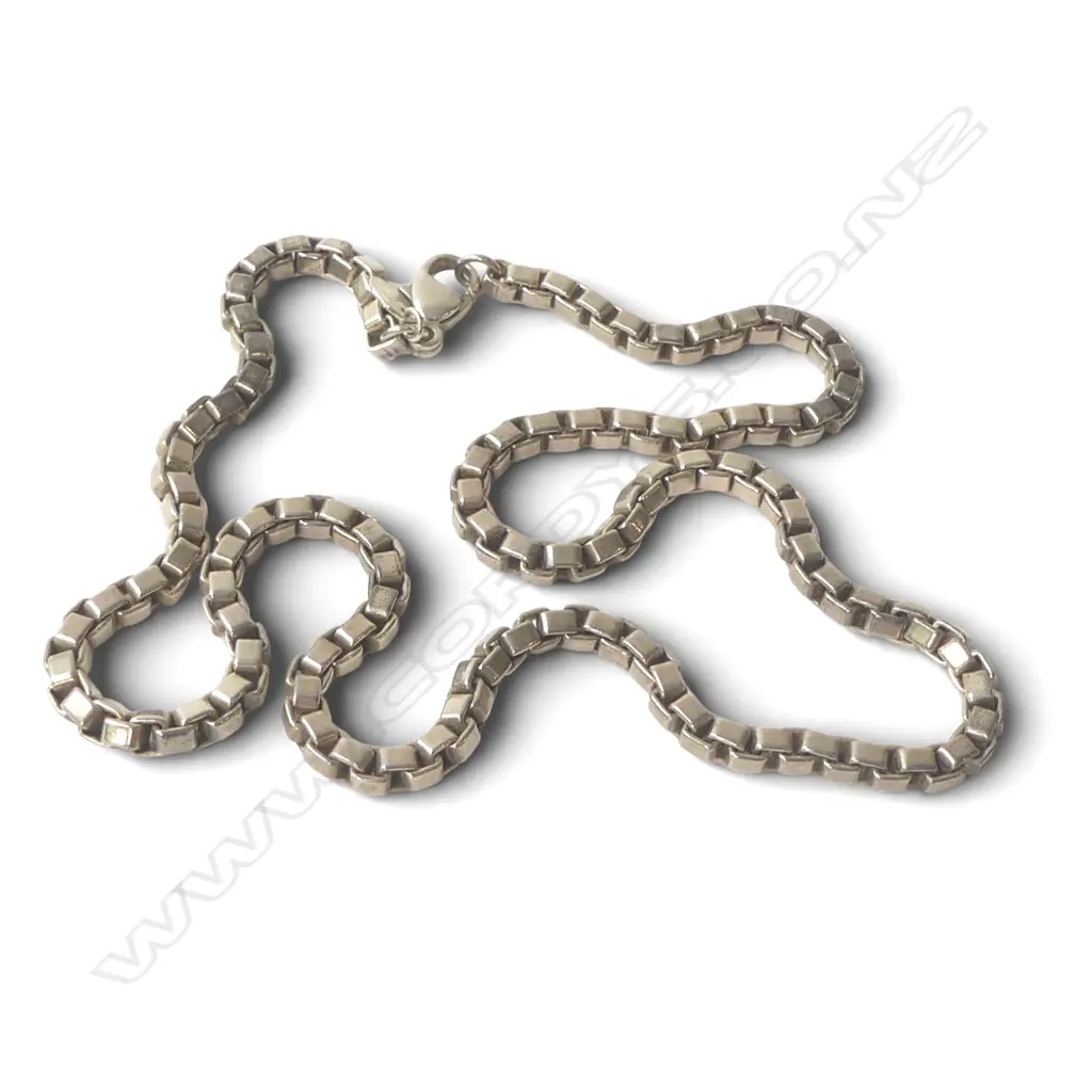 TIFFANY & Co. SILVER HEAVY CHAIN 35gms Image 1++