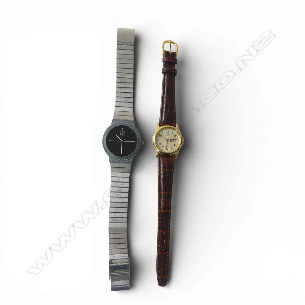 2 WRISTWATCHES LADIES & DUNHILL, both running Image 1++