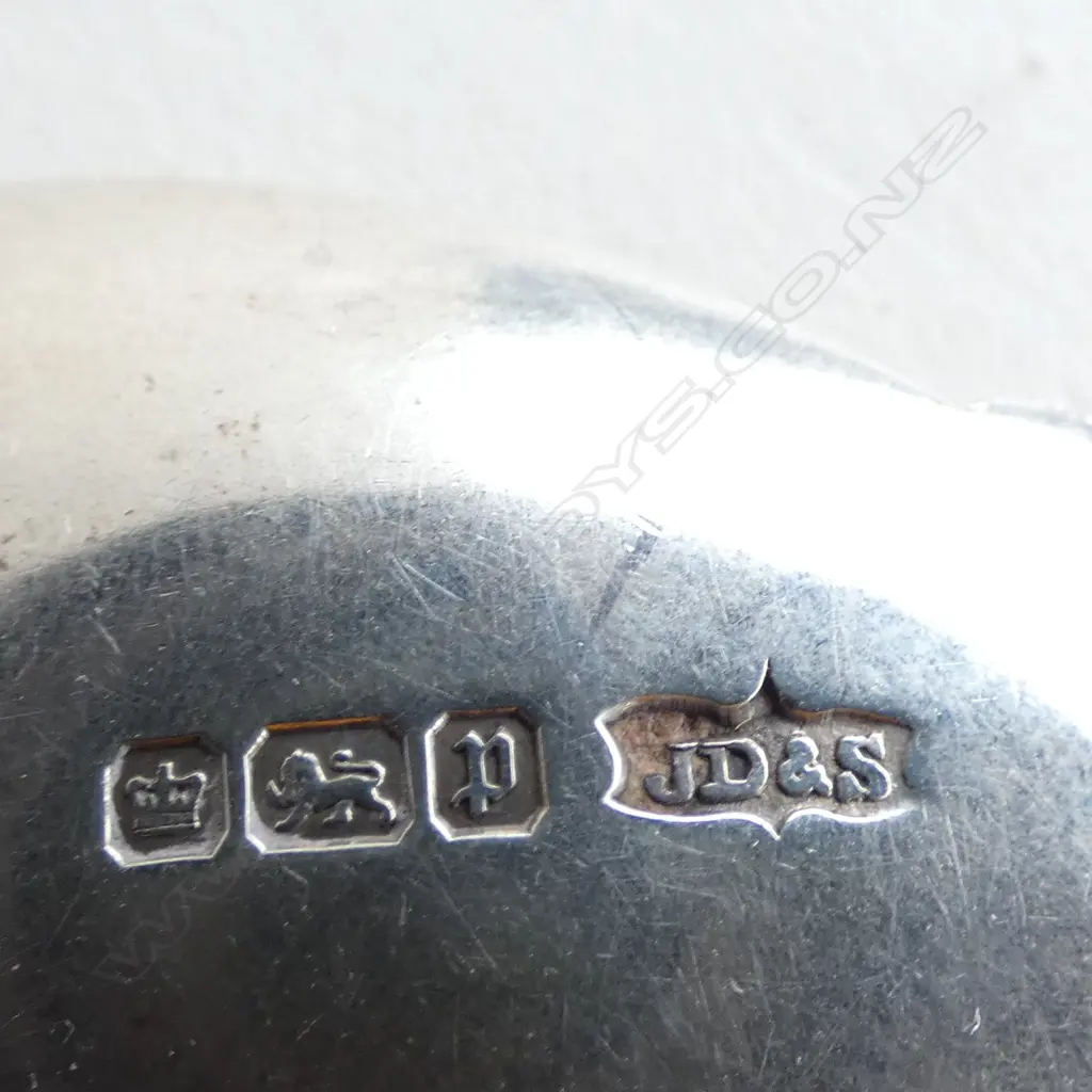 ENGLISH STG TEA CADDY SPOON BY JAMES DIXON & SON SHEFFIELD 1932 10.18gms Image 1++