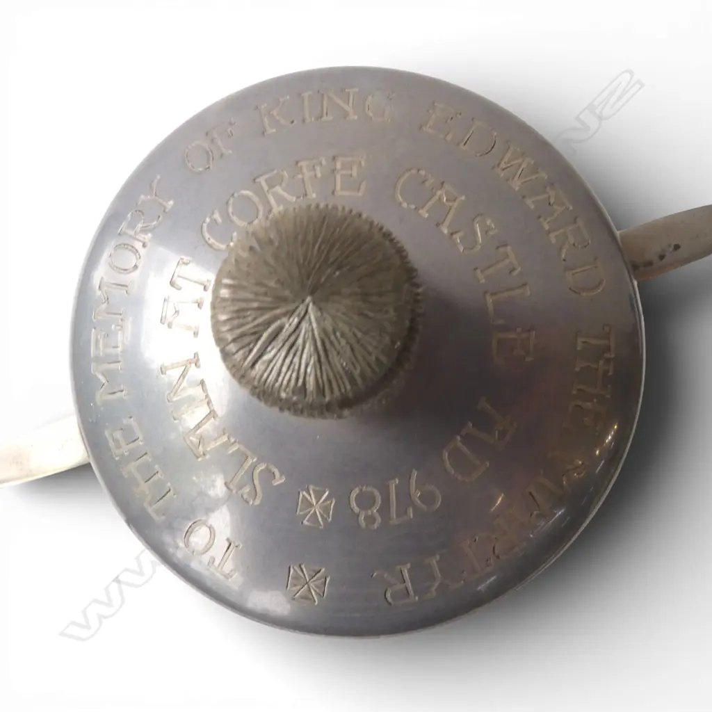 STG SILVER 'KING EDWARD THE MARTYR LOVING CUP' TOYE, KENNING & SPENCER, LONDON 1978 H.170mm 300gms Image 1++