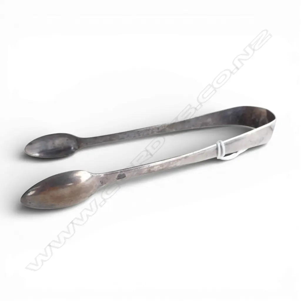 GEORGIAN STG SUGAR TONGS, LONDON 1816, 29gms Image 1++