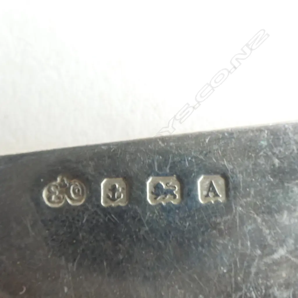 STG SILVER & IVORY 12 PLACE FISH SET in Elkington & Co canteen, one knife FAULTED, BIRMINGHAM 1925, 1017gms TW Image 1++