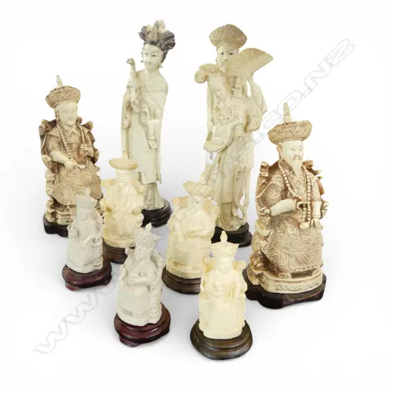 COLLECTION OF ORIENTAL FIGURES 