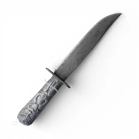 WWII ERA SMITHS TIKI FIGHTING KNIFE L.280mm