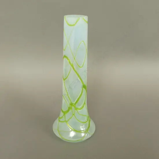 A PALME & KOENIG ART NOUVEAU GLASS VASE 210 mm (H)